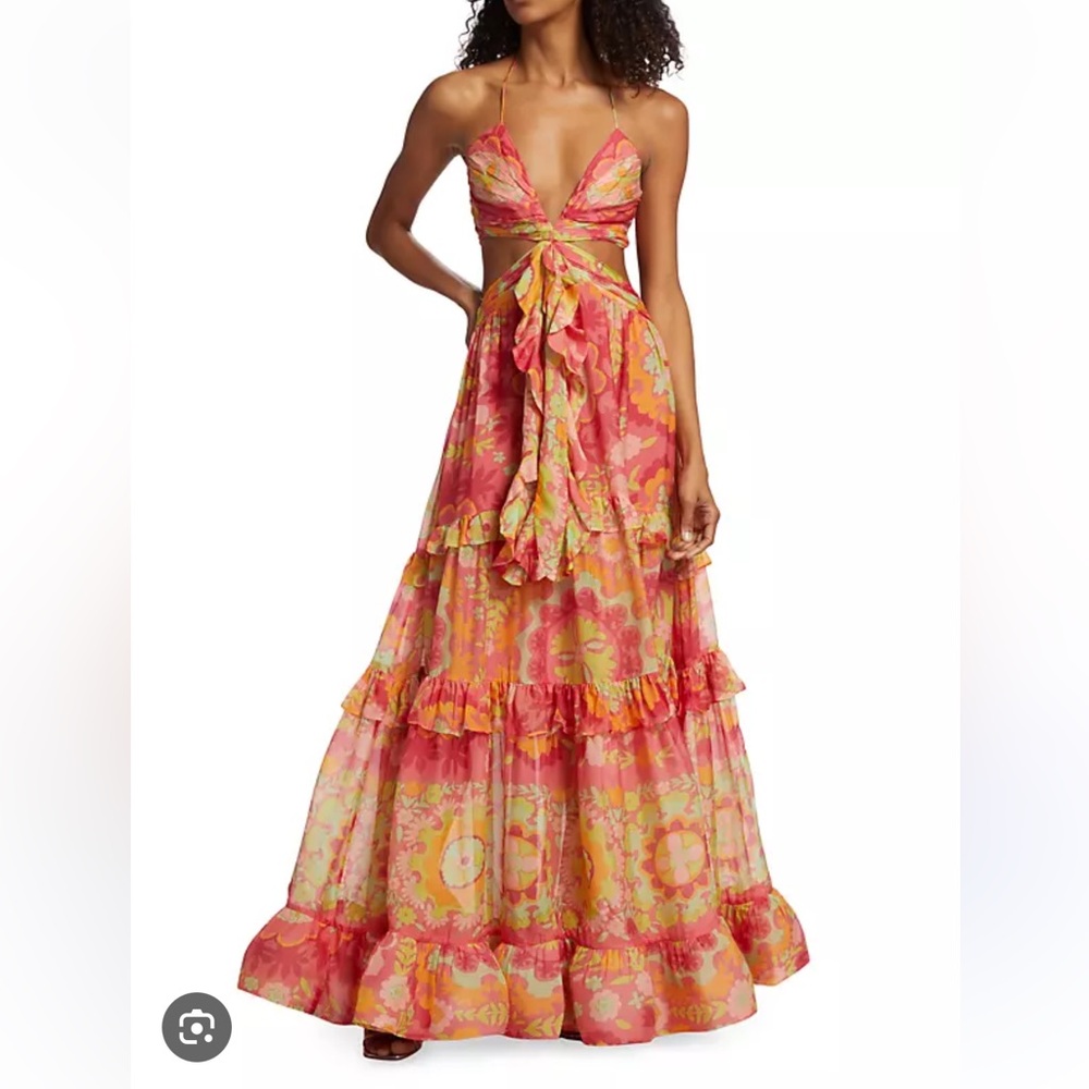 Alexis Freya Silk Gown